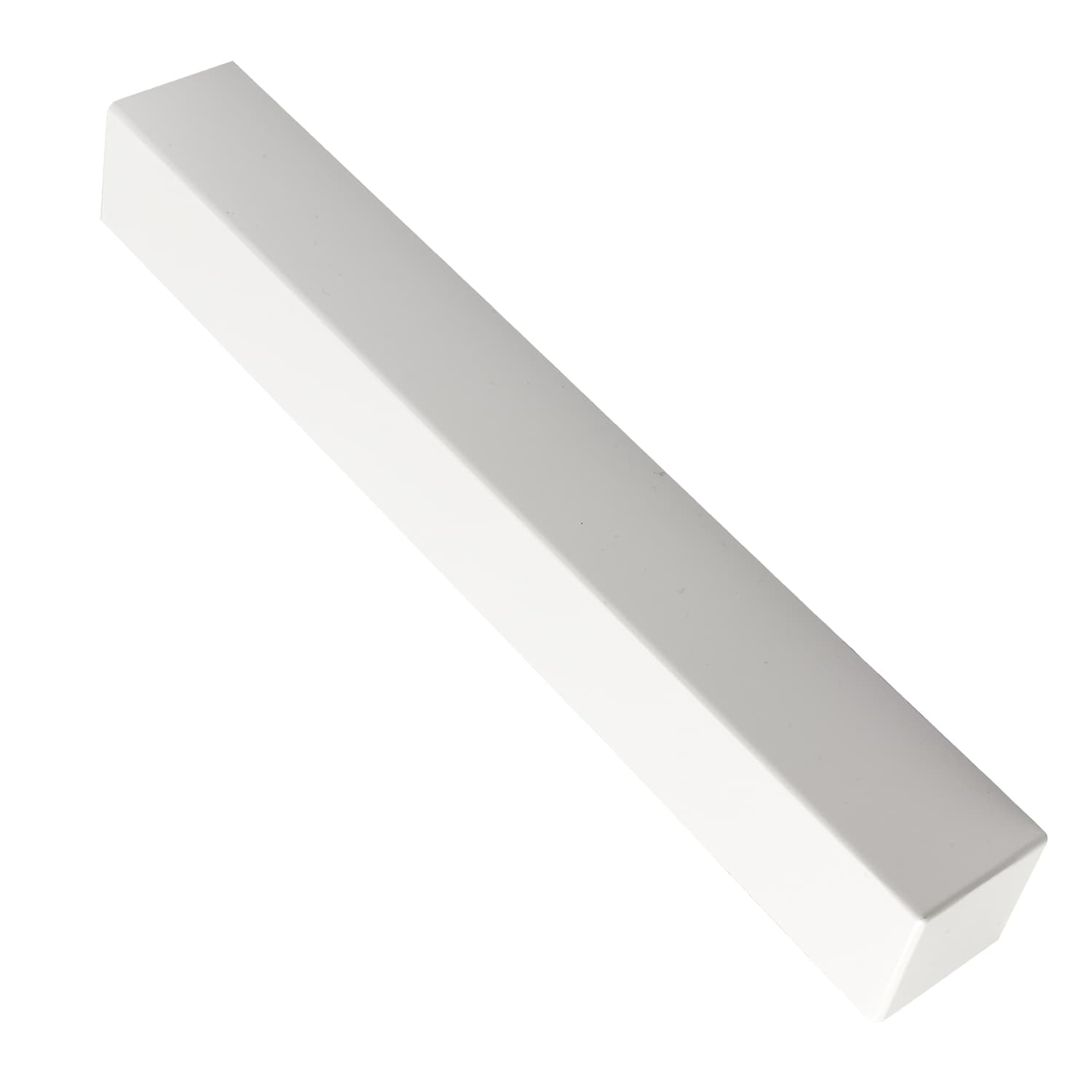 Brilliant White Square 90 degrees External Corner Slimline 40mm x 300mm (9mm or 16mm boards | Kestrel)