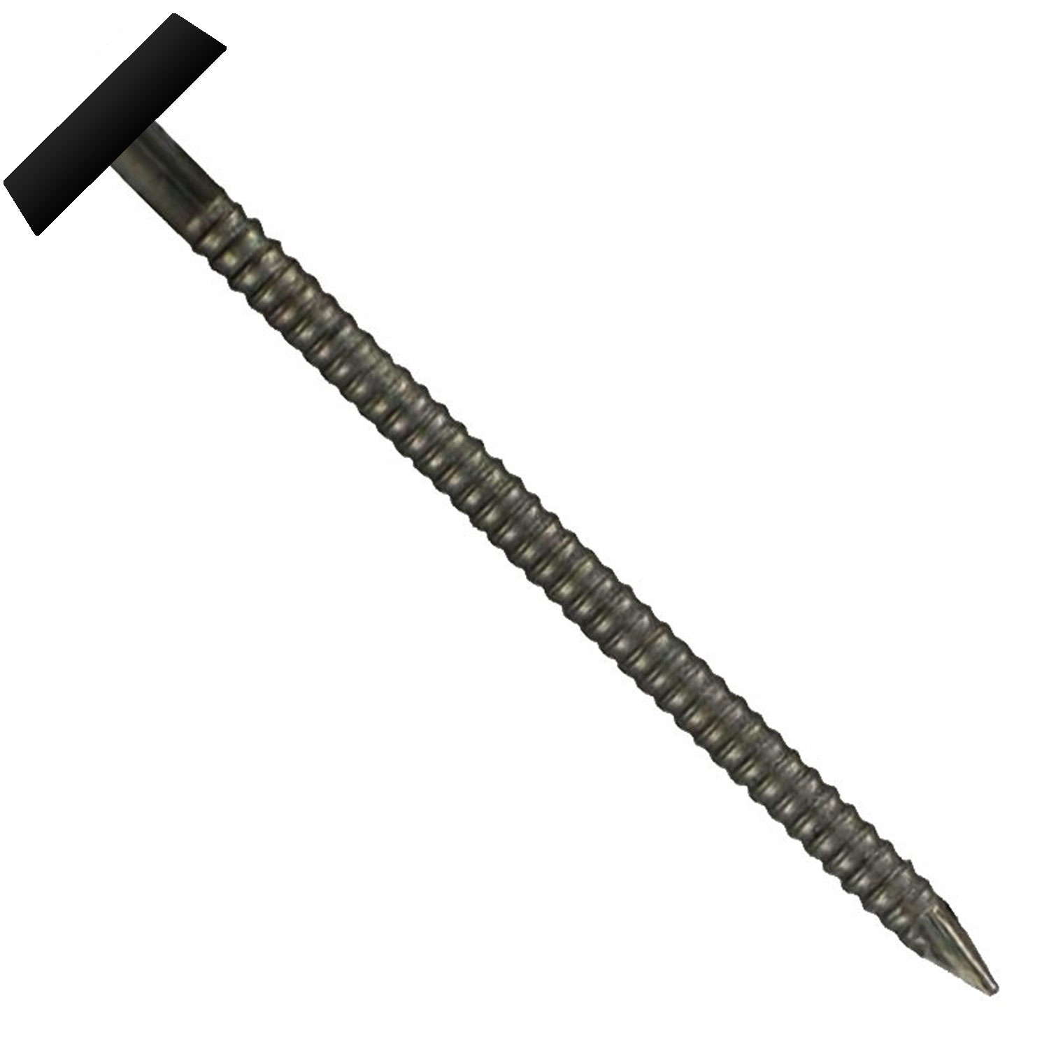 Black 65mm Plastic Headed Nails (100 | Bright Nails)