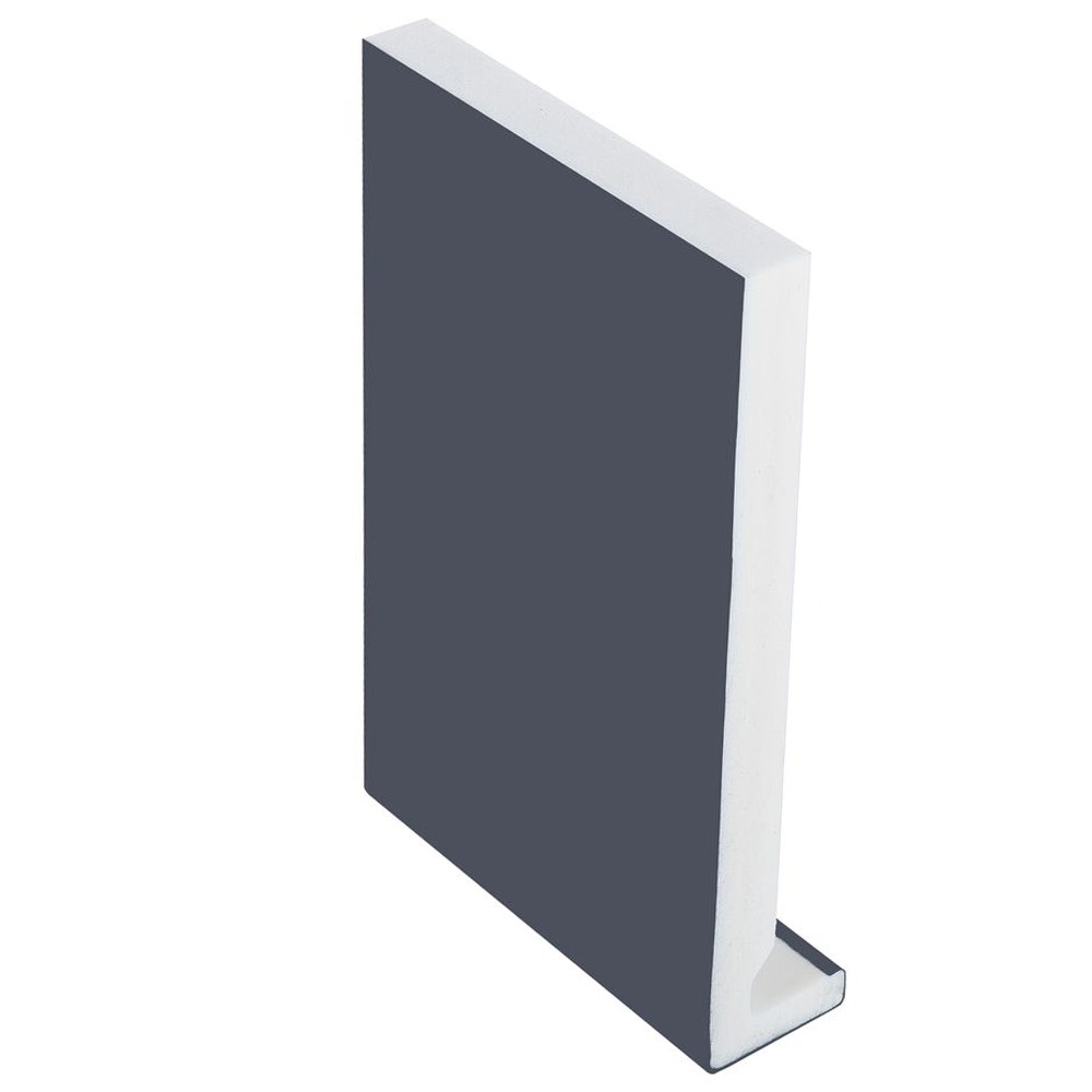 Anthracite Grey Square 16mm x 225mm Square Fascia Board (5m)