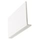Brilliant White Square 9mm x 135mm Reveal Liner Fascia Capping Board (5m | Kestrel)