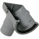 Grey 112mm Half Round Gutter to 68mm Round Downpipe Stopend Outlet (Kayflow)