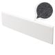 Anthracite Grey Woodgrain 5.5mm x 95mm Flat Back Architrave (5m | Kestrel)