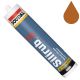 Toffee Silirub 2 Low Modulus Neutral Cure Silicone Sealant (300ml | 1 per pack | Soudal Silirub)
