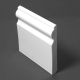 White 95mm Ogee/Torus Skirting Board (2.5m | Pack of: 1 | Marbrex)