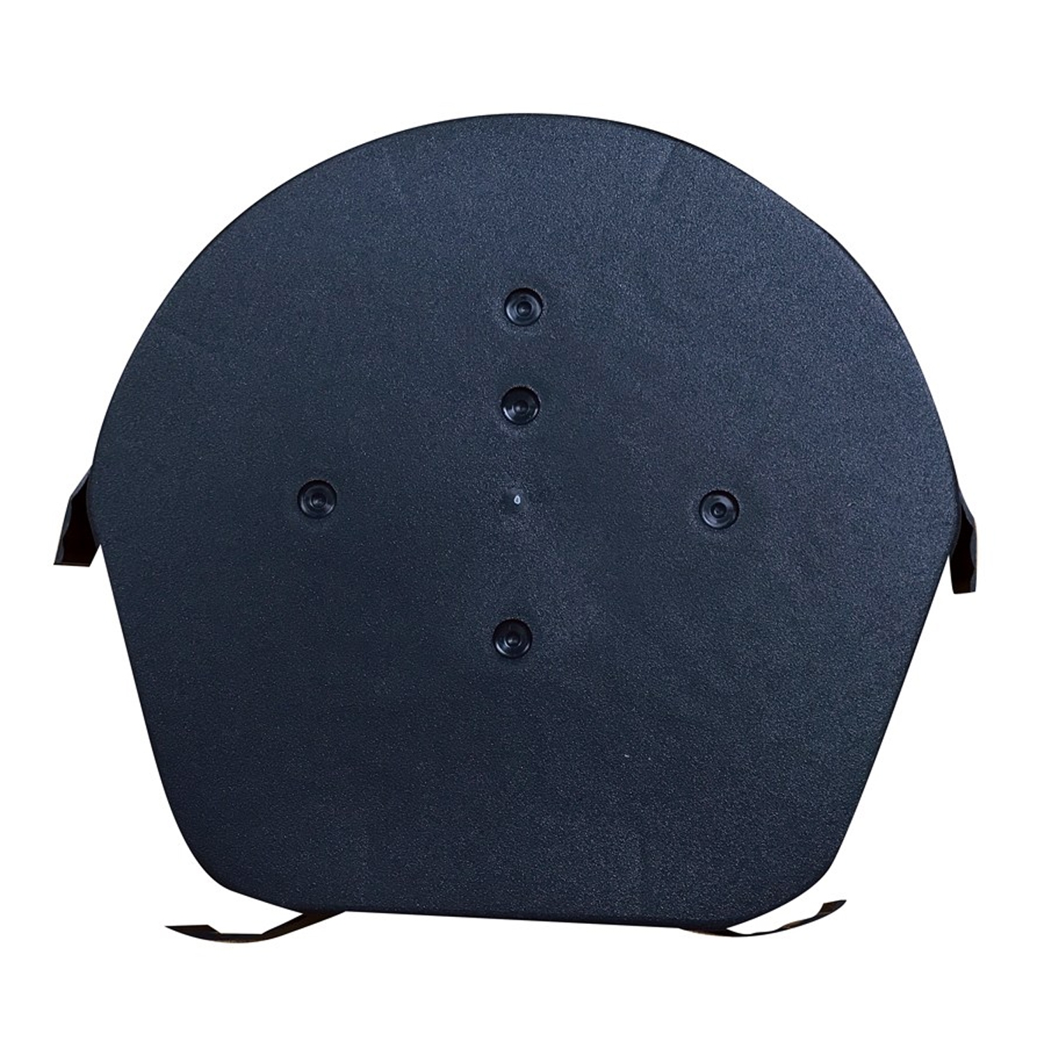 Black Half Round Ridge Cap (Easy Trim)