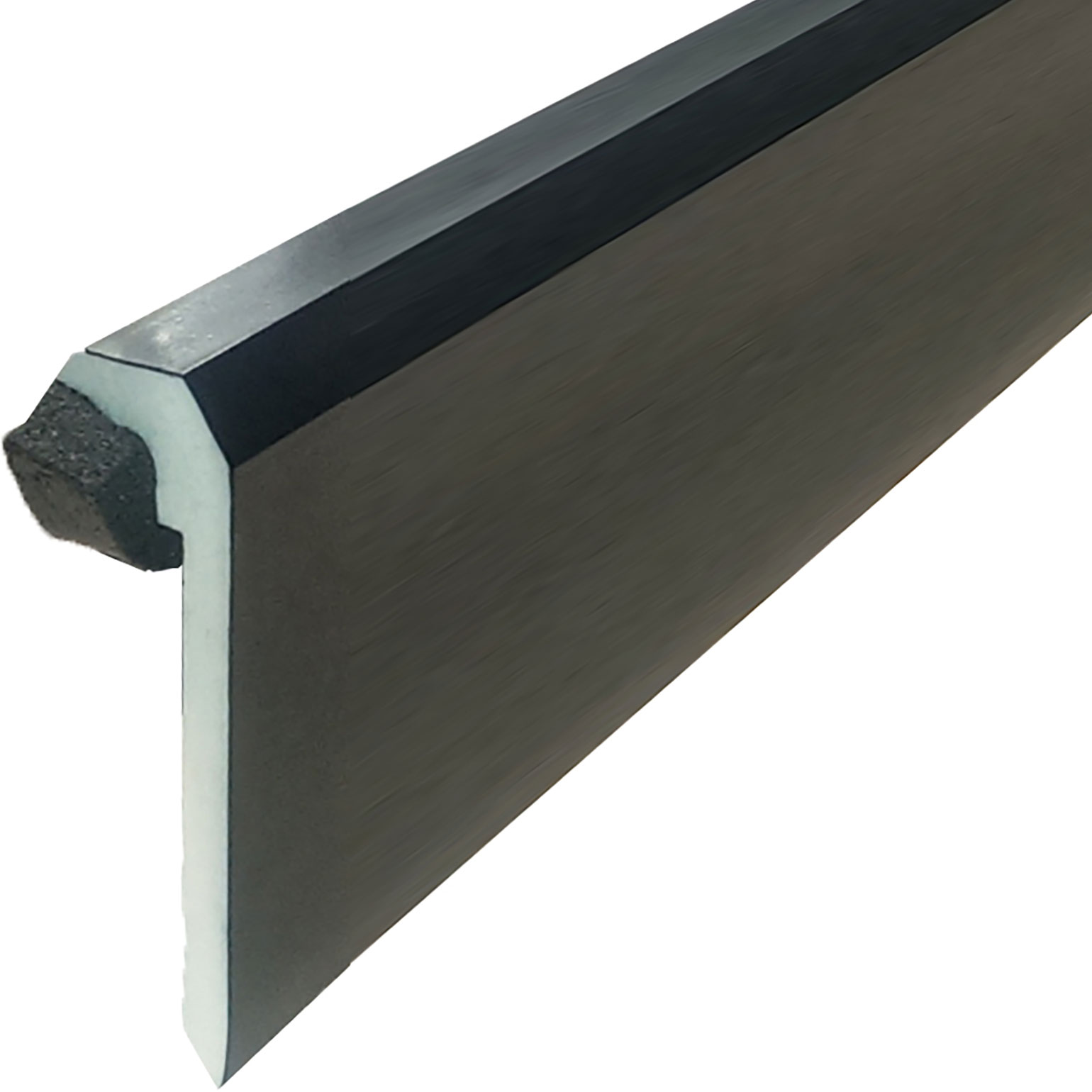 SureEdge Black Check Kerb Trim (Black | 100mm x 2.5m | SureEdge)