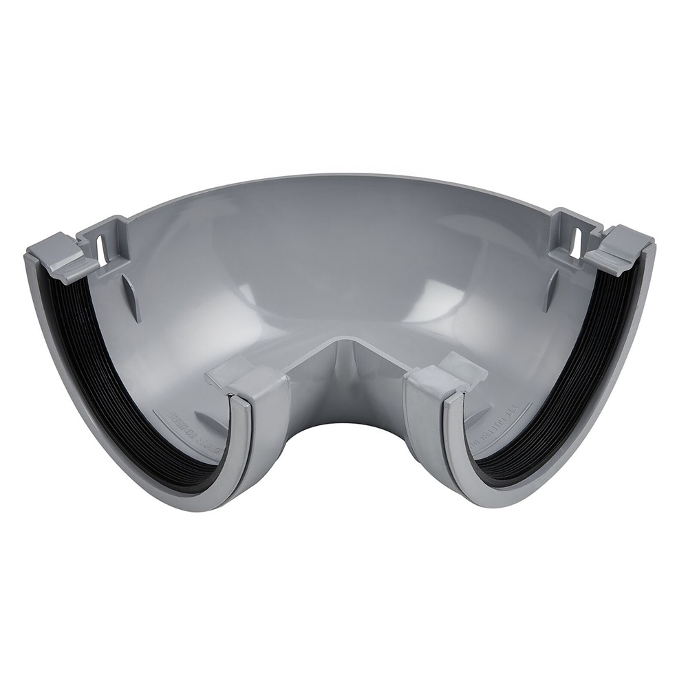 Grey 170mm Super Deep 90 Degree Internal Angle (Kayflow)