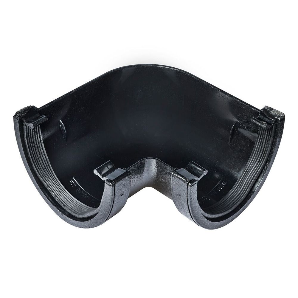 Cast Iron Effect 114mm Deep 90 Degree Angle (Kayflow)