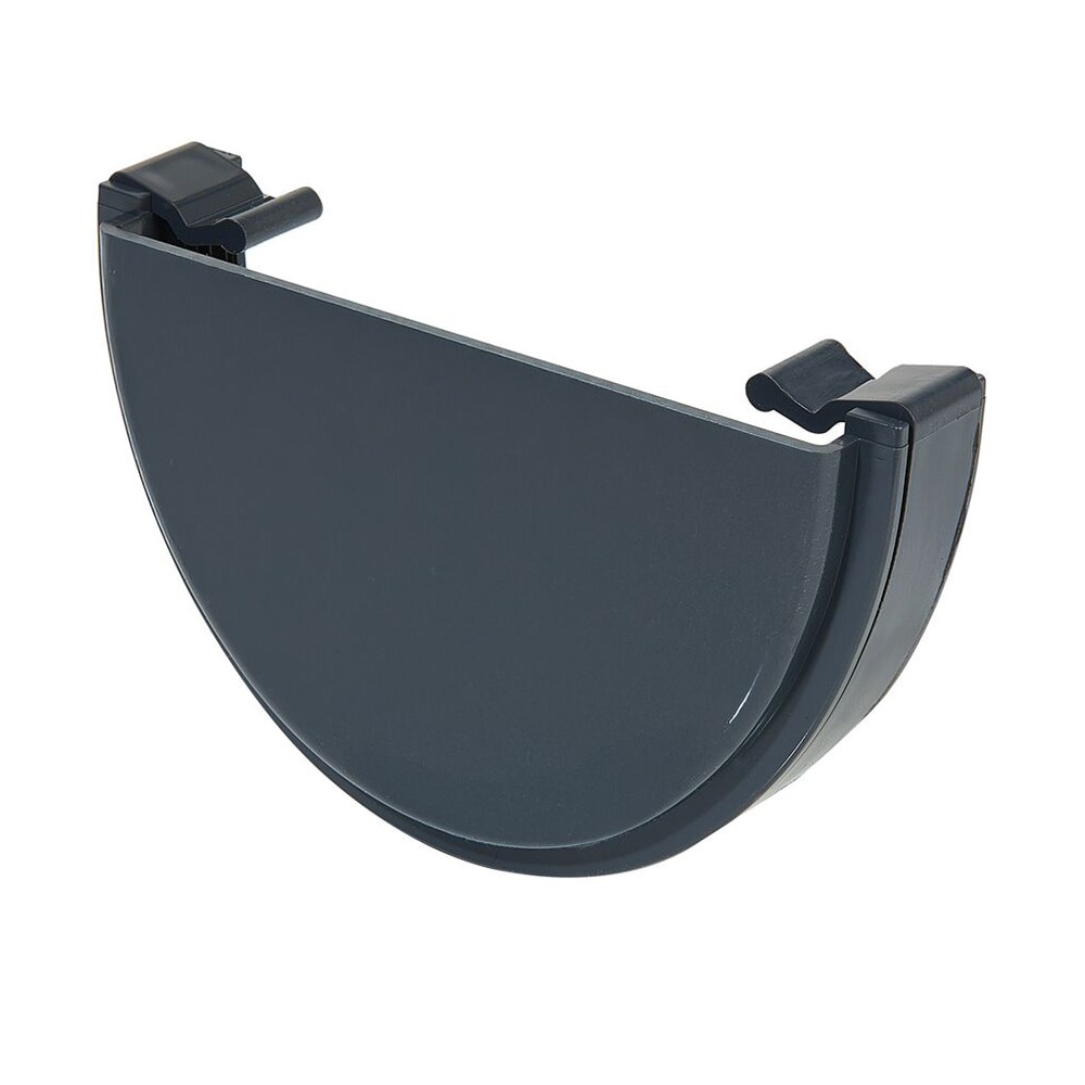 Anthracite Grey 114mm Deep External Stopend (Kayflow)