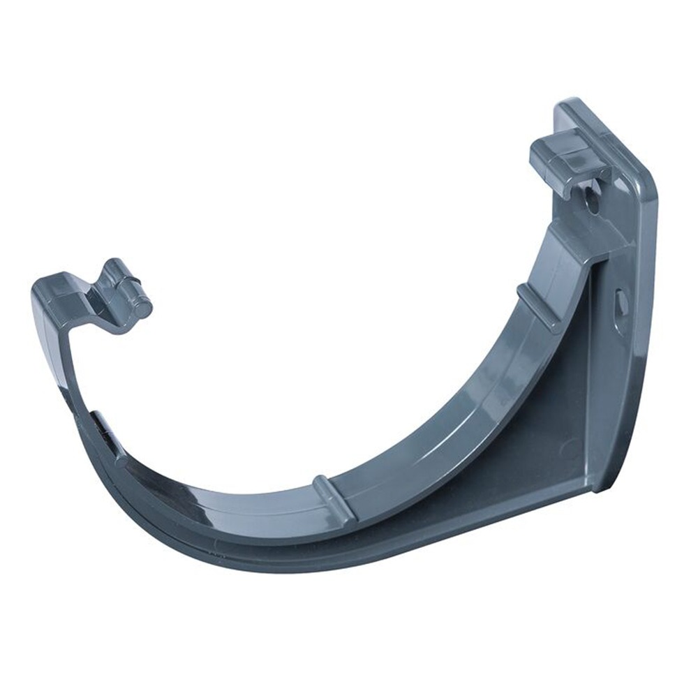 Anthracite Grey 114mm Deep Gutter Fascia Bracket (Kayflow)