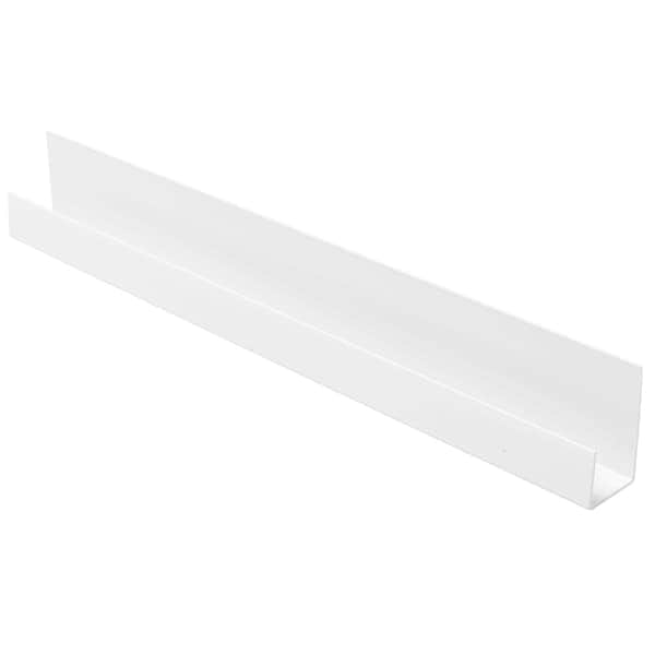 White Universal Channel for Kavex external cladding (5m | Kestrel)