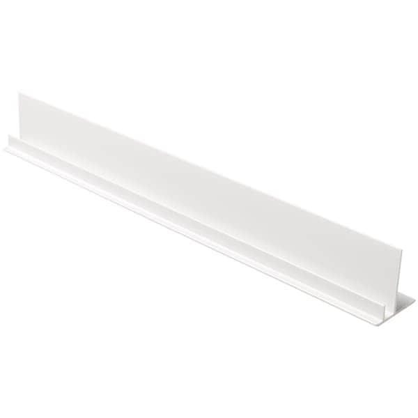 White starter trim with batten cover for Kavex external cladding (5m | Kestrel)