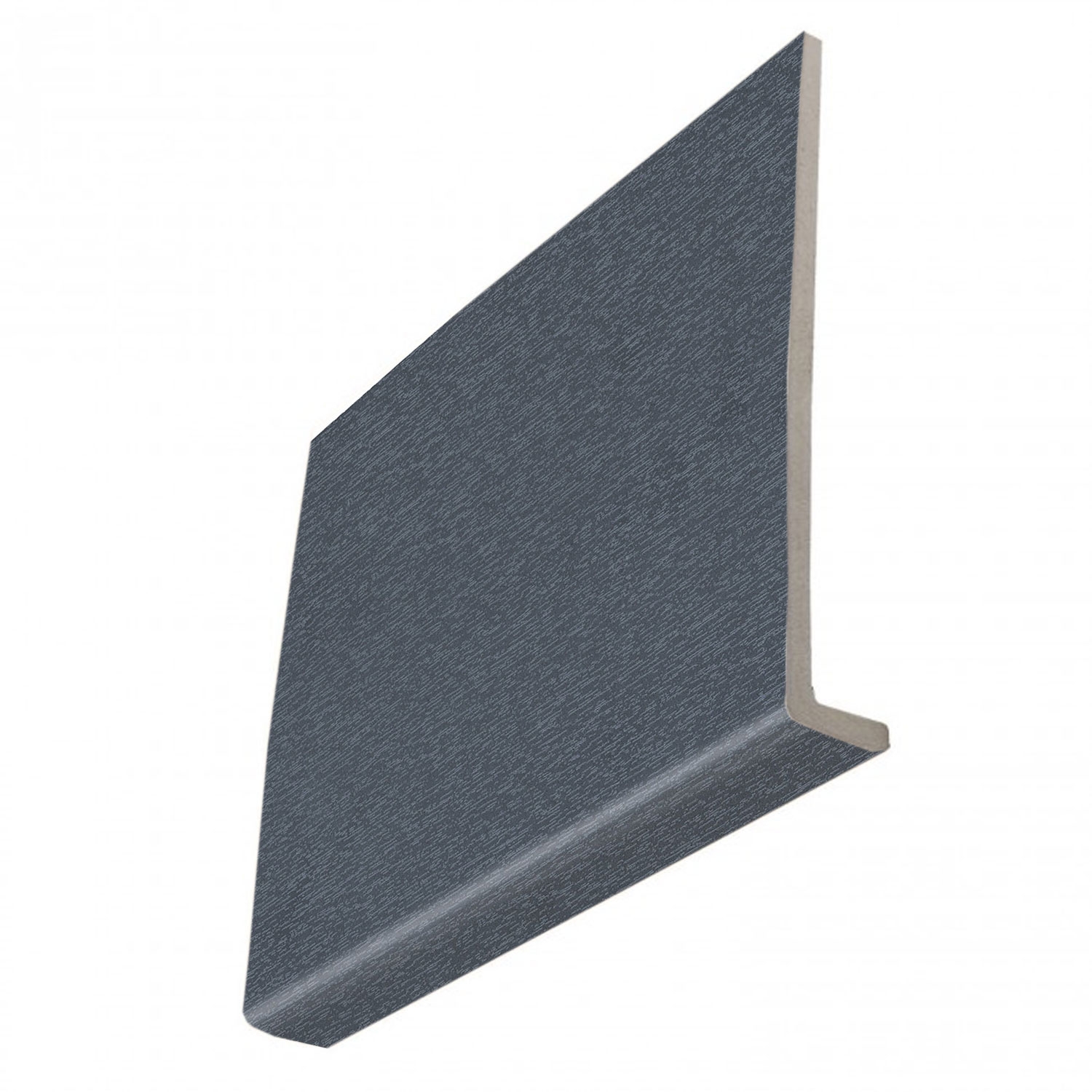 Anthracite Grey Woodgrain Square 9mm x 225mm Fascia Capping Board (5m | Kestrel)