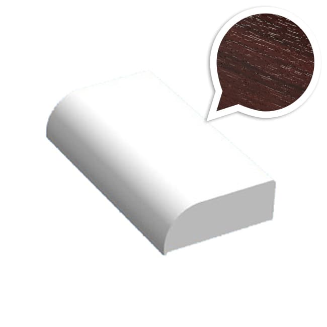 Rosewood 9mm x 25mm Pencil Round Fillet (5m | Kestrel)