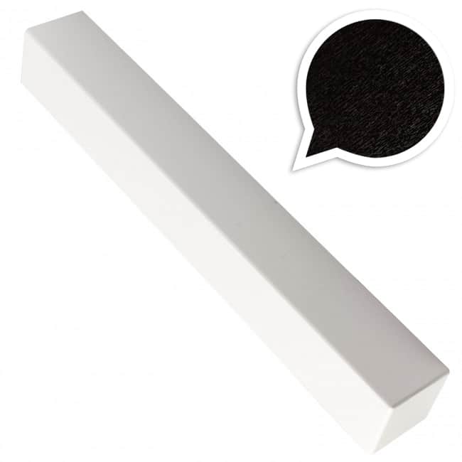 Black Ash Square 90 degrees External Corner Slimline 40mm x 300mm (9mm or 16mm boards | Kestrel)
