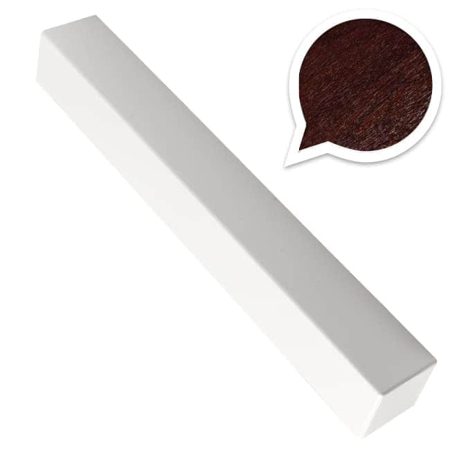 Rosewood Square 90 degrees External Corner Slimline 40mm x 300mm (9mm or 16mm boards | Kestrel)
