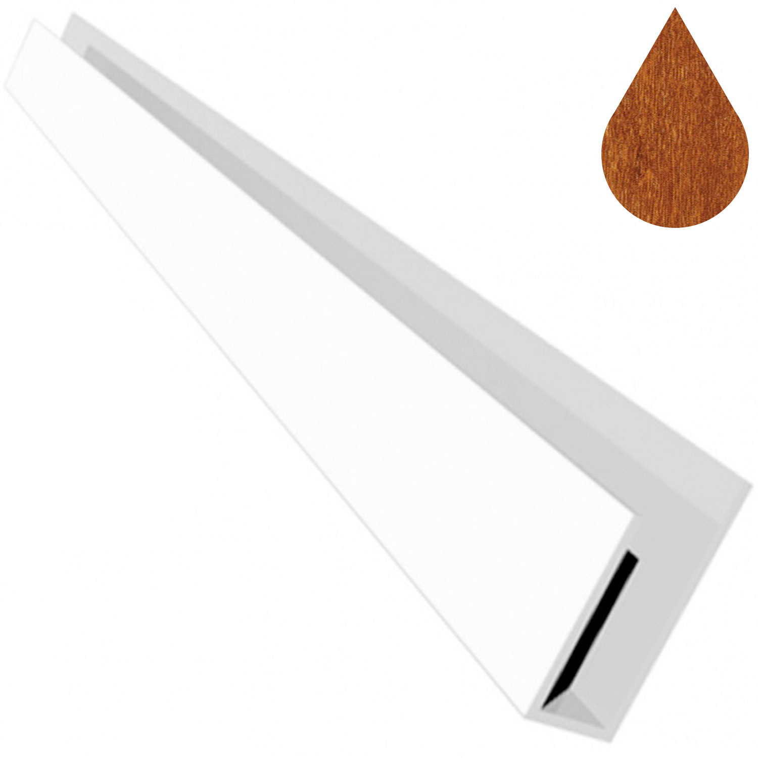 Sherwood Flat Fixing Channel 5m (9mm boards | Kestrel)