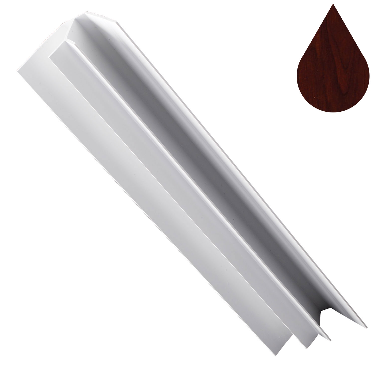 Rosewood Cladding Internal Corner Trim (5m | Kestrel)