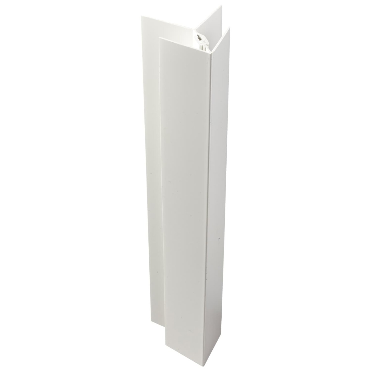 Brilliant White Cladding 2 Part Corner Trim (5m | Kestrel)