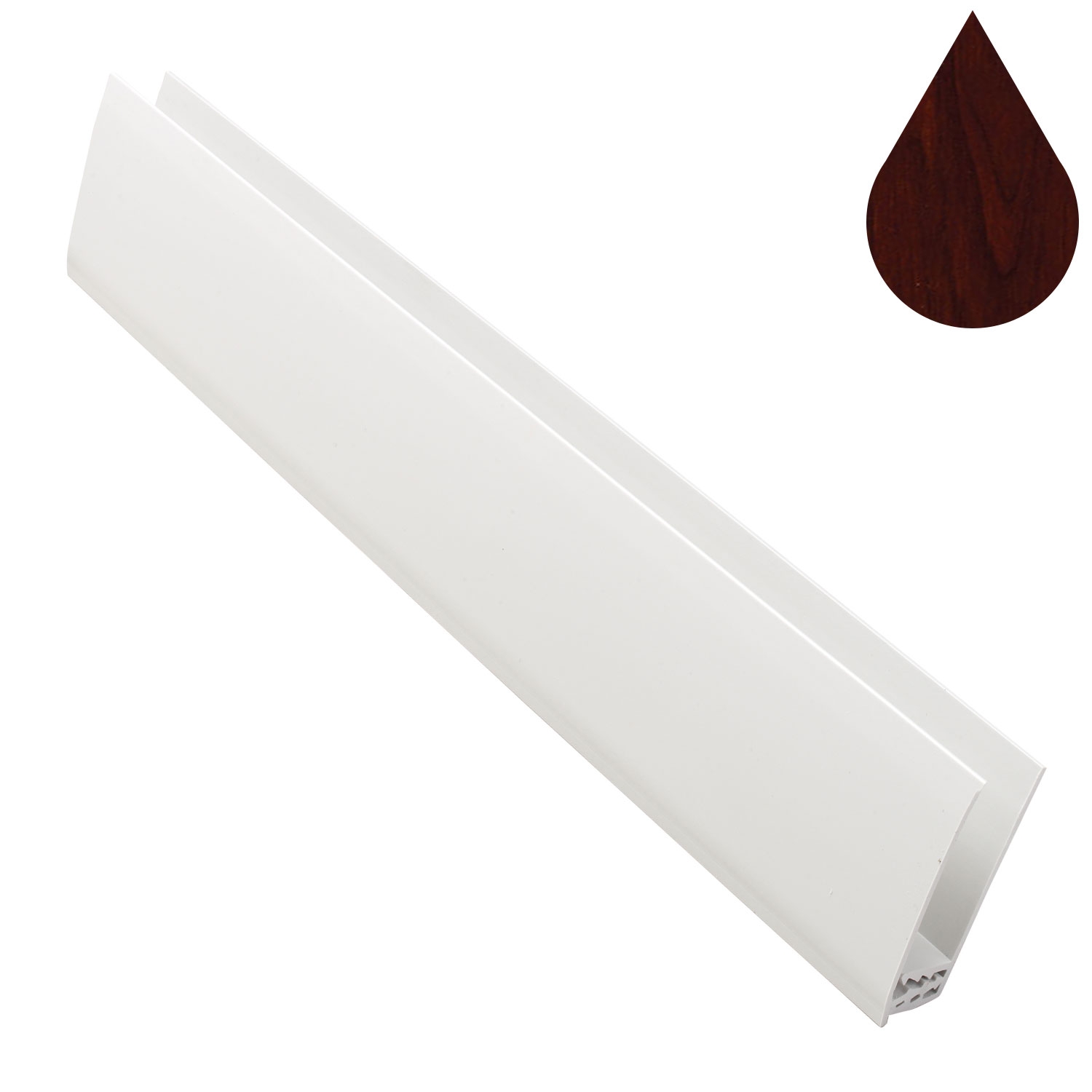 Rosewood Cladding 2 Part Universal Trim (5m | Kestrel)