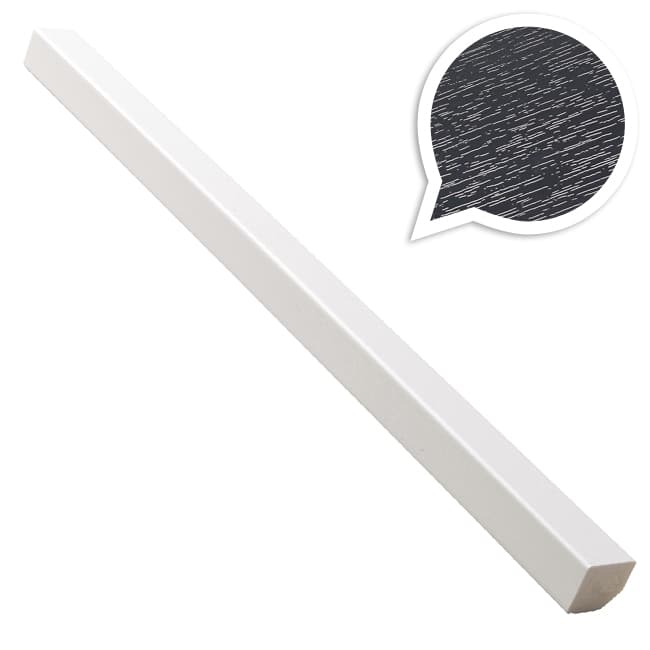 Anthracite Grey Woodgrain 13mm x 15mm Rectangle (5m | Kestrel)