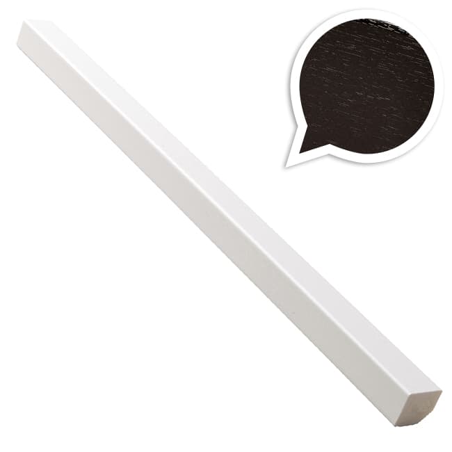 Black Ash 13mm x 15mm Rectangle (5m | Kestrel)