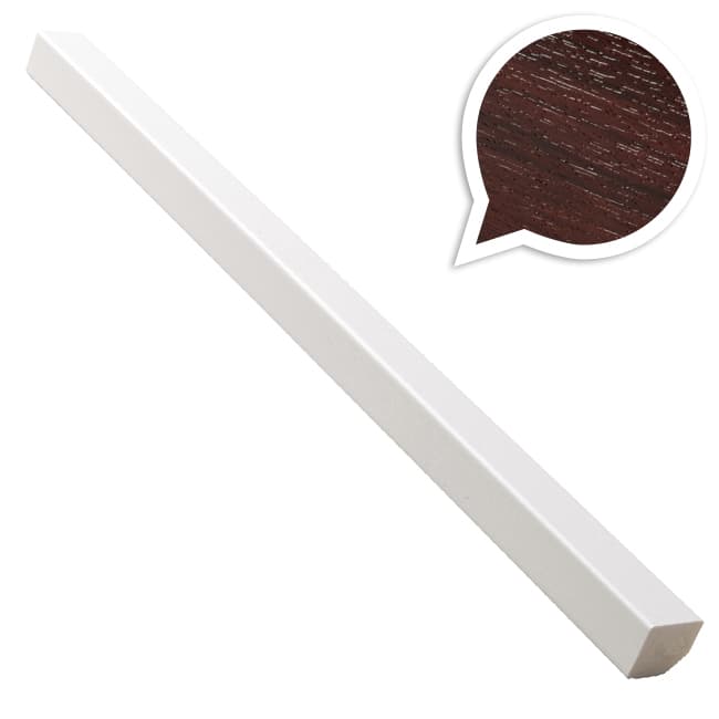 Rosewood 13mm x 15mm Rectangle (5m | Kestrel)