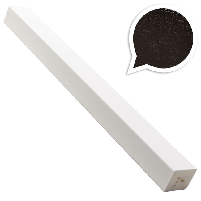 Black Ash 25mm x 20mm Rectangle (5m | Kestrel)