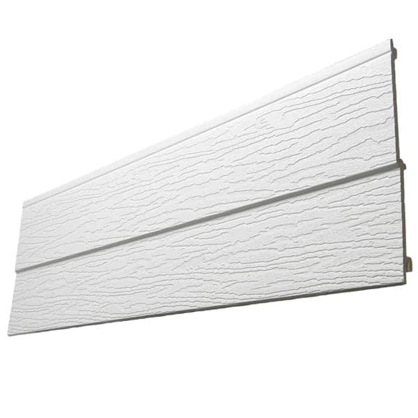 Light Grey Textured 270mm Feather edged Shiplap Cladding (5m | Kestrel)