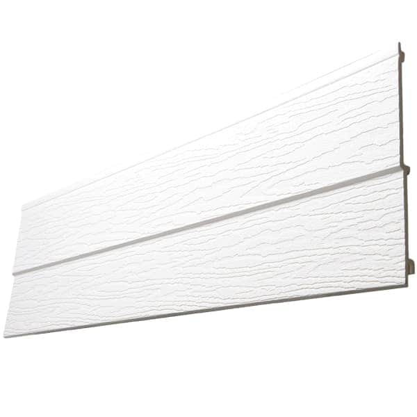 White Textured 270mm Feather edged Shiplap Cladding (5m | Kestrel)