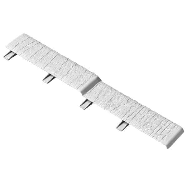 Light grey 270mm textured cover joint for 270mm feather edged Kavex external cladding (Kestrel)
