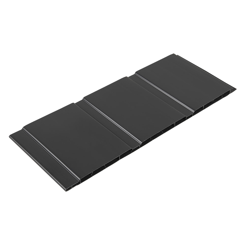 Anthracite Grey 9mm x 300mm Hollow Soffit Board Push Fit (5m | Kestrel)