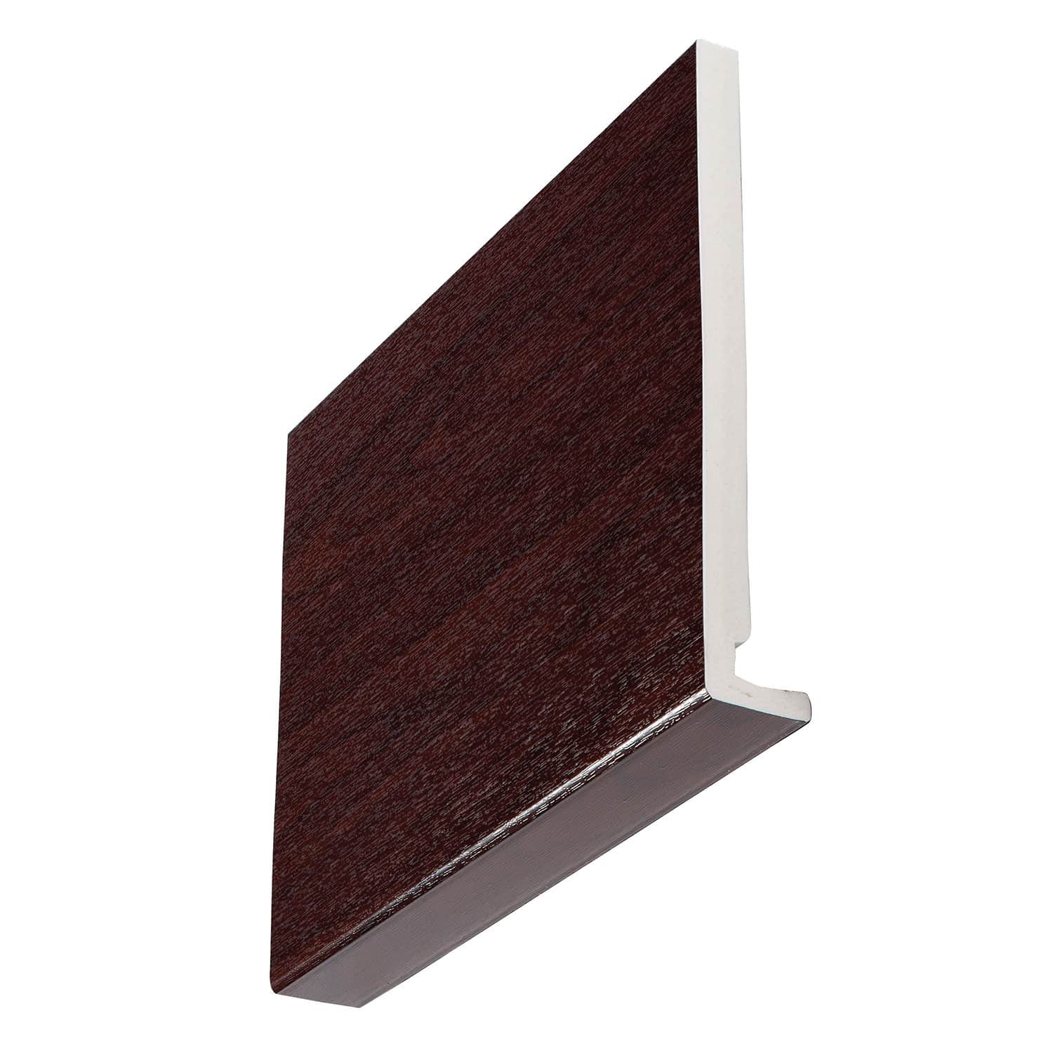 Rosewood Square Chamfered 16mm x 175mm Full Replacement Fascia Board (5m | Kestrel)