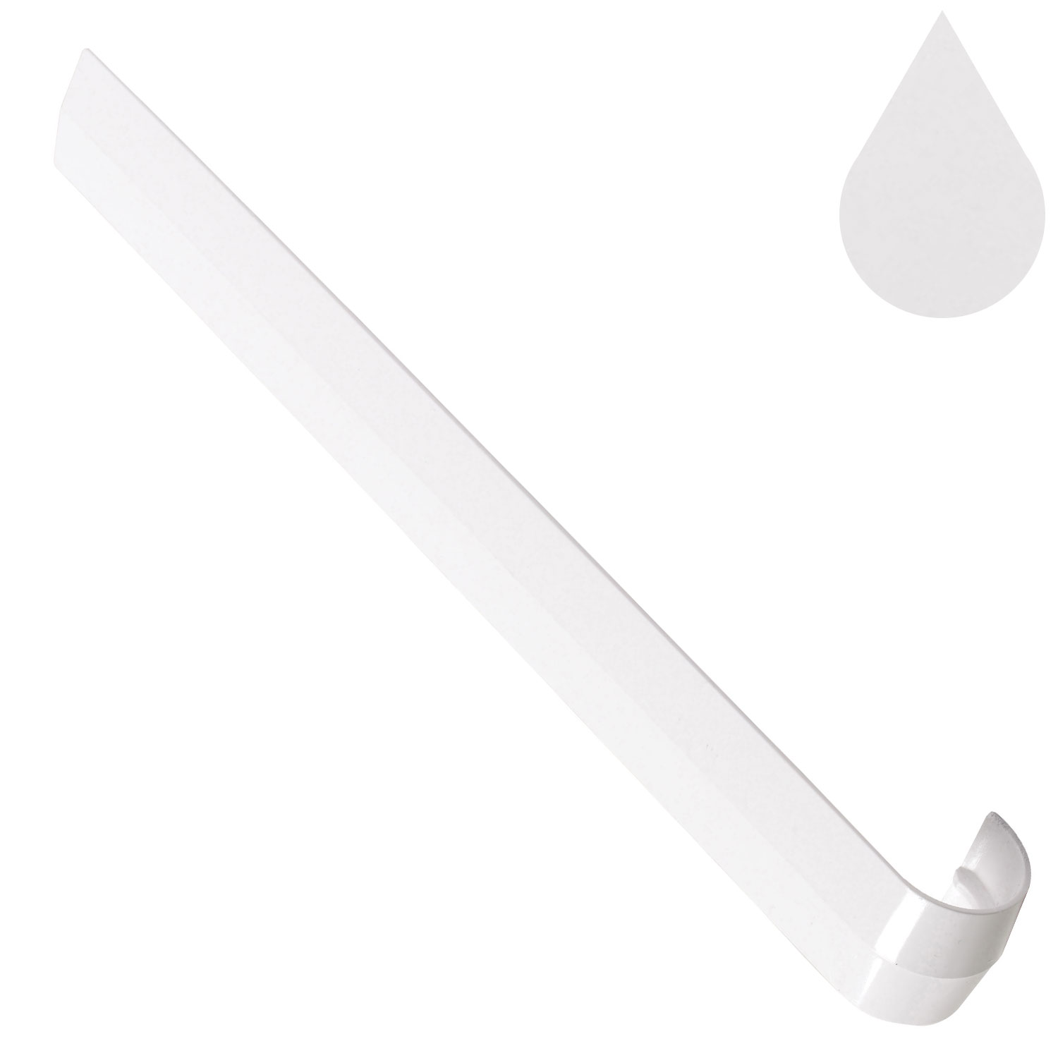 Brilliant White Bullnose 30mm x 250mm Joiner (22mm boards | Kestrel)