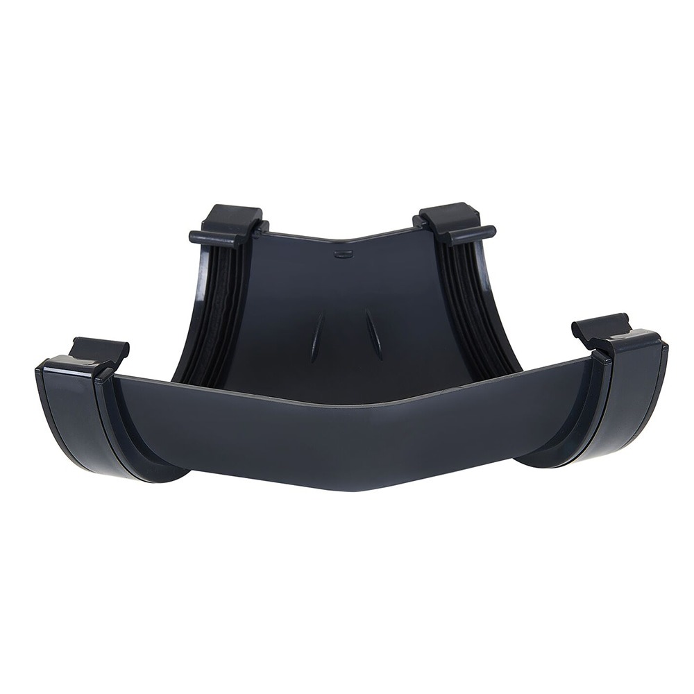 Anthracite Grey 112mm Half Round 135 Degree Angle (Kayflow)