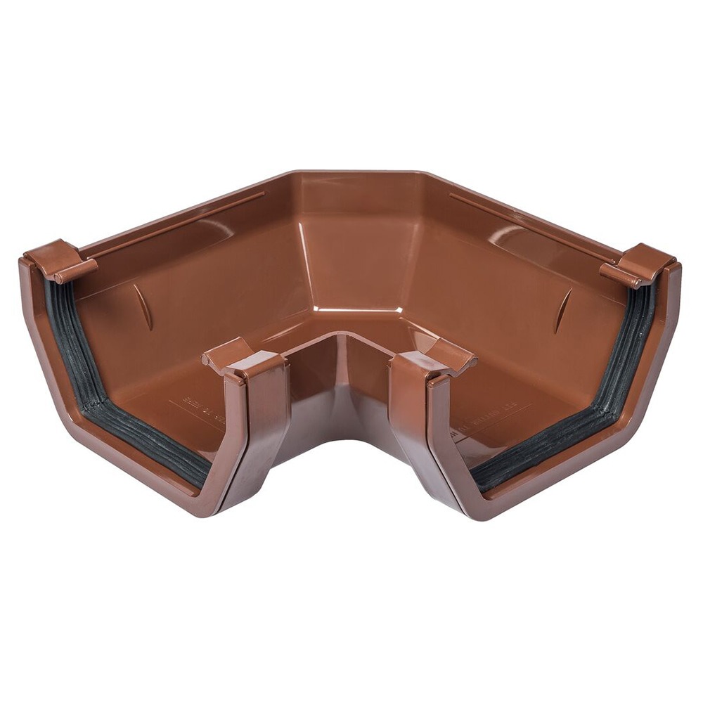 Brown 117mm Square 90 Degree Angle (Kayflow)