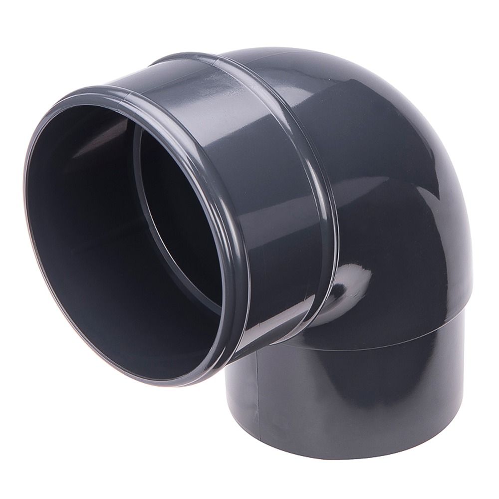Anthracite Grey 68mm Round 92.5 Degree Offset Bend (Kayflow)