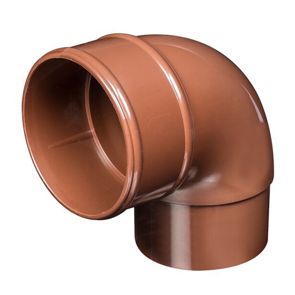 Brown 68mm Round 92.5 Degree Offset Bend (Kayflow)
