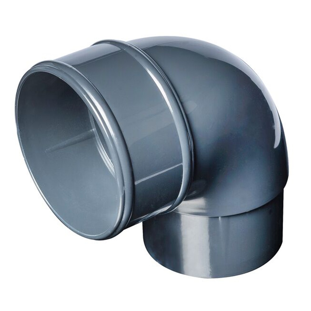 Grey 68mm Round 92.5 Degree Offset Bend (Kayflow)