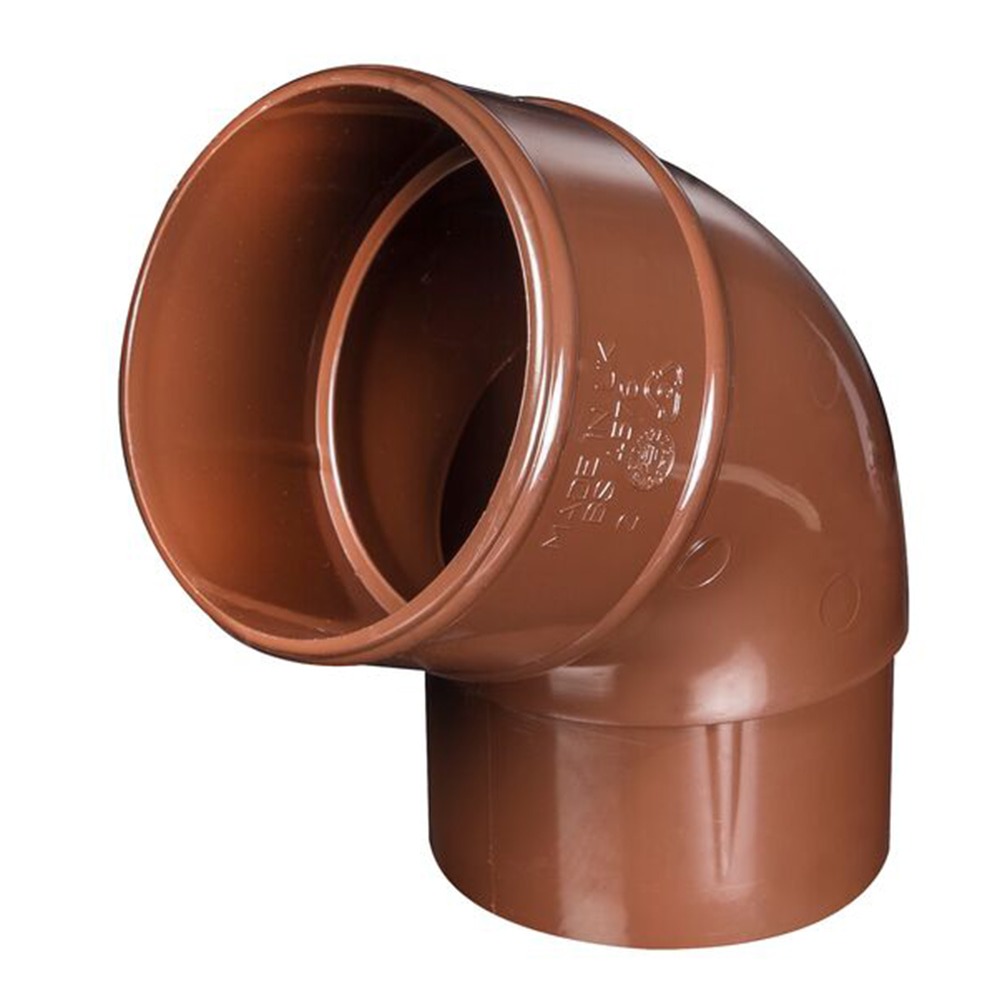 Brown 68mm Round 112.5 Degree Offset Bend (Kayflow)