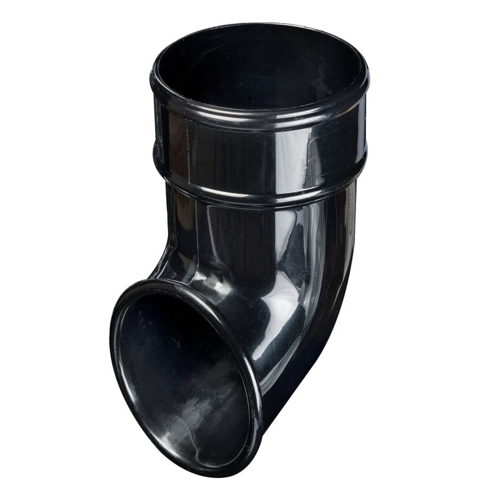 Black 68mm Round Shoe