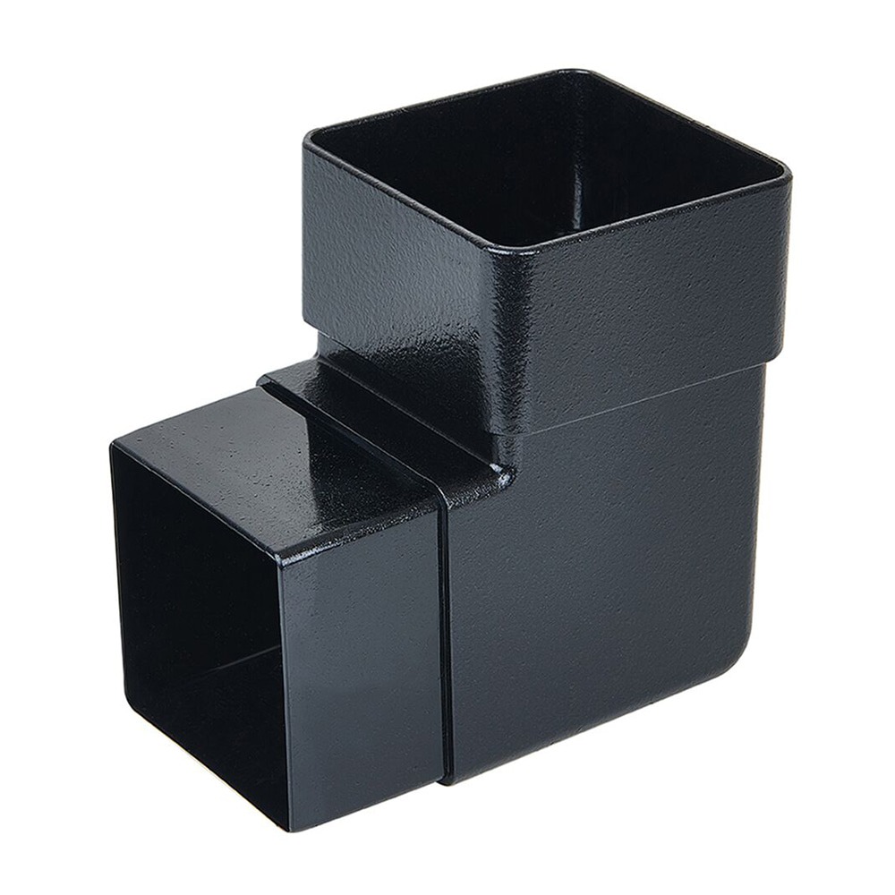 Cast Iron Effect 65mm Square 92.5 Degree Offset Bend (Kayflow)