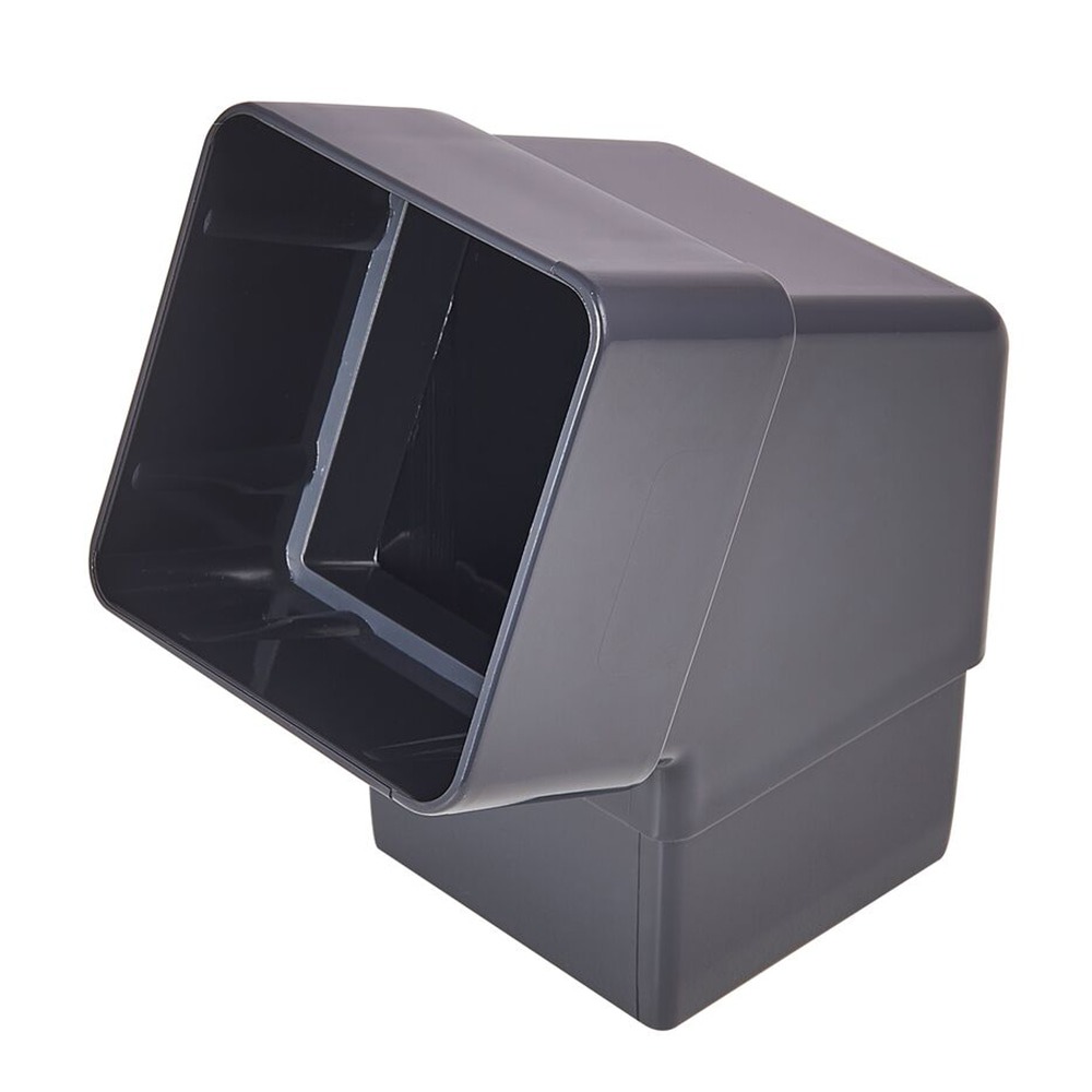Anthracite Grey 65mm Square 112.5 Degree Offset Bend (Kayflow)