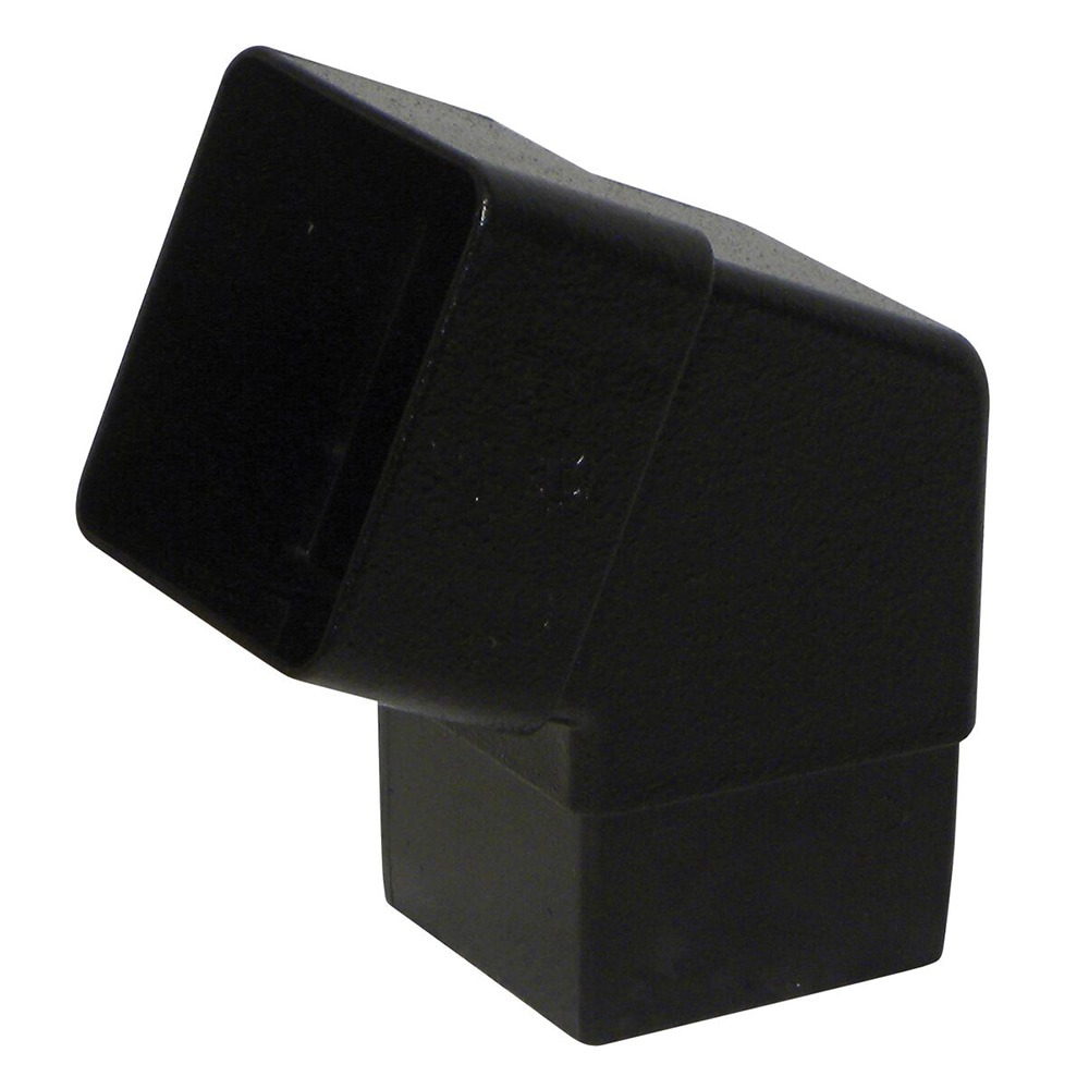 Cast Iron Effect 65mm Square 112.5 Degree Offset Bend (Kayflow)