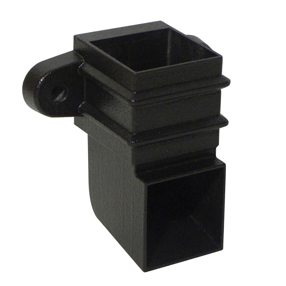 Cast Iron Effect 65mm Square Shoe with Fixing Lugs (Kayflow)