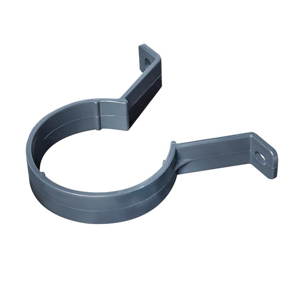 Grey 68mm Round Downpipe Clip (Kayflow)