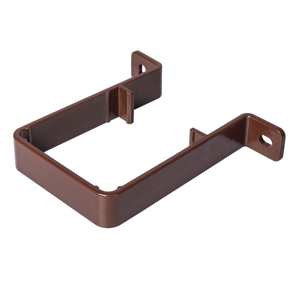 Brown 65mm Square Downpipe Clip (Kayflow)