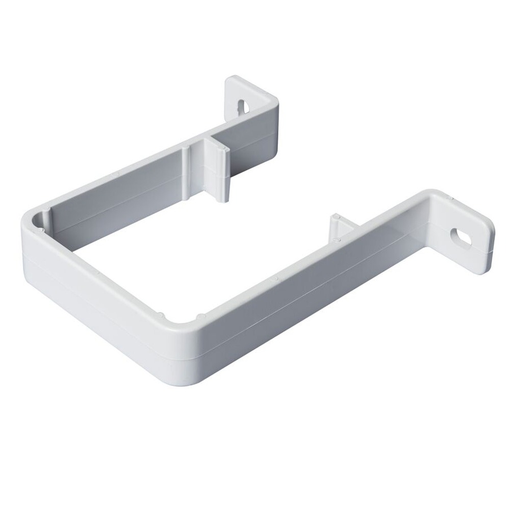 White 65mm Square Downpipe Clip
