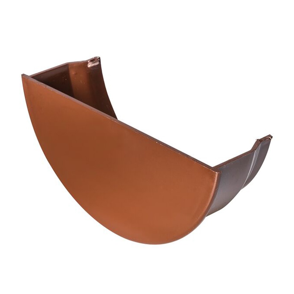 Brown 112mm Half Round Internal Stopend (Kayflow)