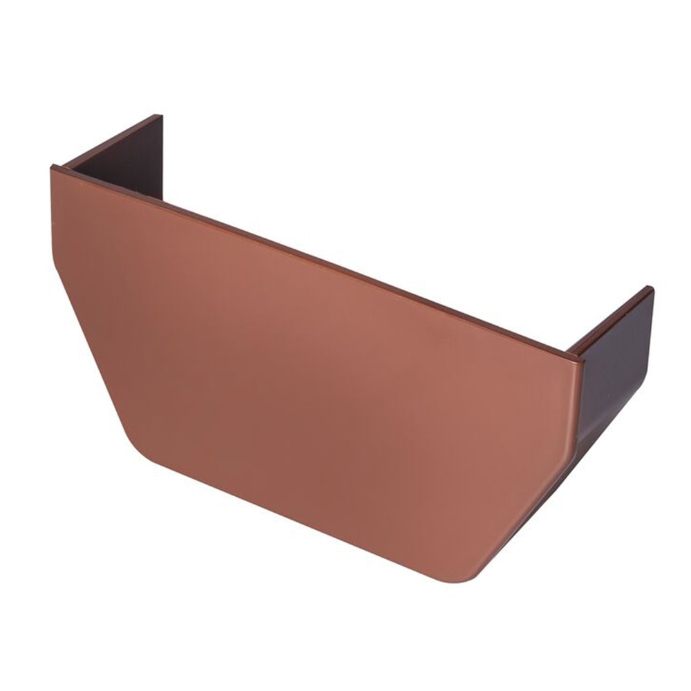 Brown 117mm Square Internal Stopend (Kayflow)